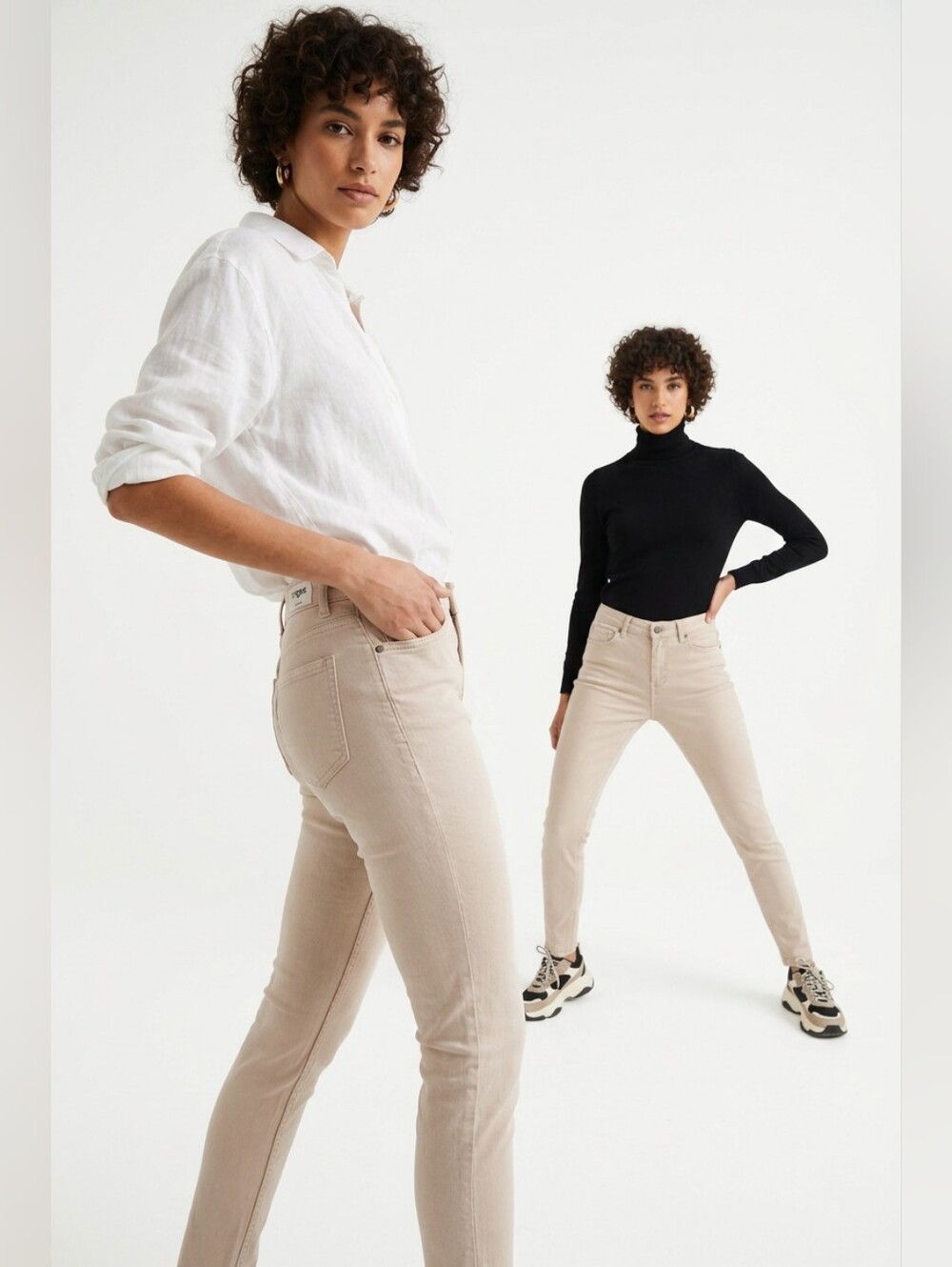 Umgee Slim Stretch Chinos - Picture 2 of 10